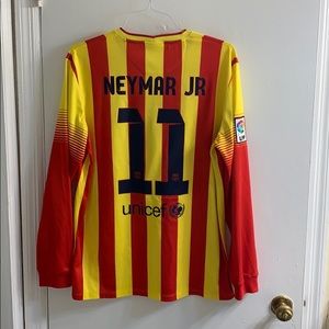 Throwback FC Barcelona Neymar Jr Alternate Kit